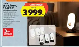 ALDI CASALUX LED-lámpa, 3 darab ajánlat