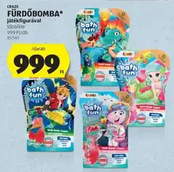 ALDI CRAZE FÜRDŐBOMBA ajánlat
