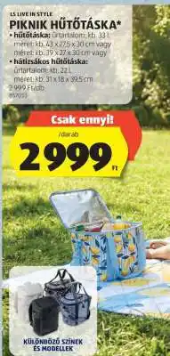 ALDI PIKNIK HŰTŐTÁSKA ajánlat