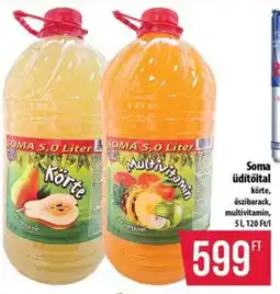 Coop Soma üdítőital ajánlat