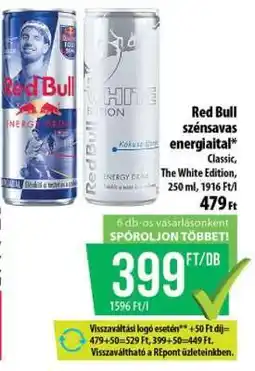Coop Red Bull szénsavas energiaital ajánlat