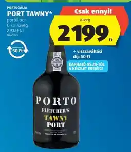ALDI PORT TAWNY ajánlat