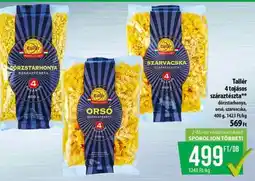 Coop Tallér 4 tojásos száraztészta ajánlat