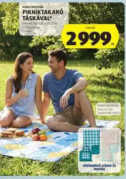 ALDI HOME CREATION Pikniktakaró Táskával ajánlat