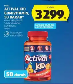 ALDI Béres Actival Kid Gumivitamin, 50 darab ajánlat