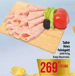 Coop Tallér löncs felvágott ajánlat