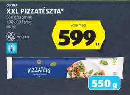 ALDI XXL PIZZATÉSZTA ajánlat