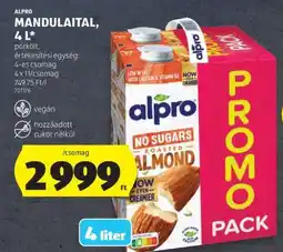 ALDI ALPRO MANDULAITAL, 4 L ajánlat