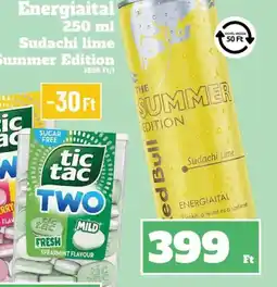 Family Diszkont Red Bull Energiaital Sudachi lime Summer Edition ajánlat