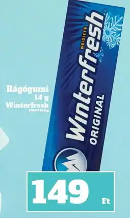 Family Diszkont Wrigleys Winterfresh Original Rágógumi ajánlat