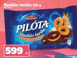 Family Diszkont Győri Pilóta Vaníliás karika ajánlat