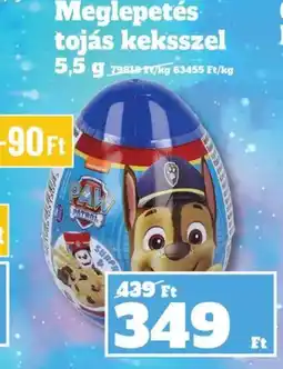 Family Diszkont Paw Patrol Meglepetés tojás keksszel ajánlat