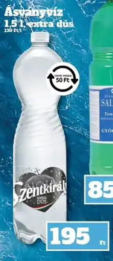 Family Diszkont Szentkirályi Ásványvíz extra dús ajánlat