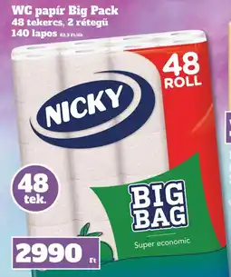 Family Diszkont Nicky wc papír Big Pack ajánlat