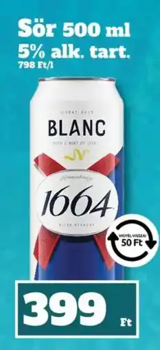 Family Diszkont 1664 Blanc Sör ajánlat
