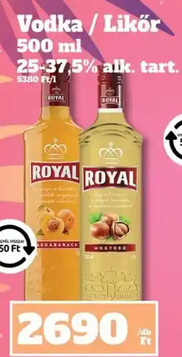 Family Diszkont Royal Vodka / Likőr ajánlat