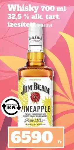 Family Diszkont Jim Beam Pineapple Whisky ajánlat