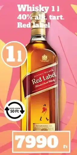 Family Diszkont Johnnie Walker Red Label Whisky ajánlat