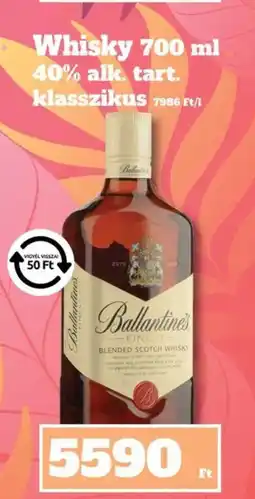 Family Diszkont Ballantines Finest Blended Scotch Whisky ajánlat