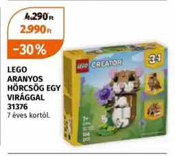 Müller Lego aranyos hörcög egy virággal ajánlat