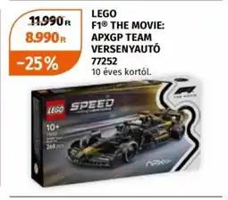 Müller Lego F1® the movie: apxgp team versenyautó ajánlat