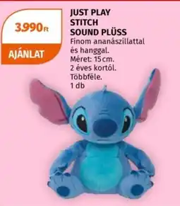 Müller Just play stitch sound plüss ajánlat