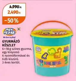 Müller Toy place gyurmázó készlet ajánlat