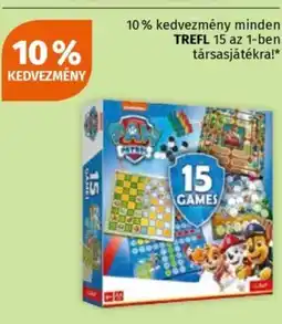 Müller Trefl Paw Patrol 15 az 1-ben társasjáték ajánlat
