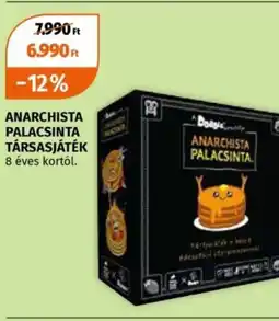Müller Anarchista palacsinta társasjáték ajánlat