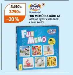 Müller Toy place fun memória kártya ajánlat