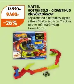 Müller Mattel hot wheels – gigantikus kígyóvadászat ajánlat