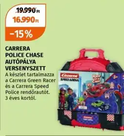 Müller Carrera police chase autópálya versenyszett ajánlat