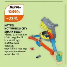 Müller Mattel hot wheels city shark beach ajánlat