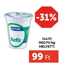 PRIVÁT Privát Kefir ajánlat