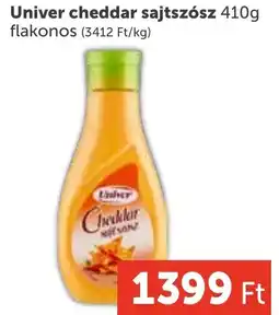 PRIVÁT Univer cheddar sajtszósz ajánlat