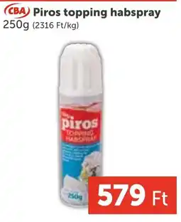 PRIVÁT Cba Piros topping habspray ajánlat