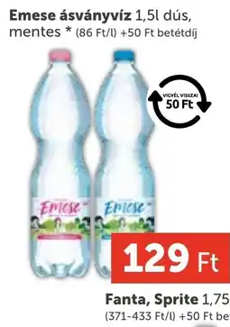 PRIVÁT Emese ásványvíz ajánlat