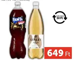 PRIVÁT Fanta, Kinley ajánlat