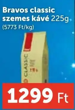 PRIVÁT Bravos classic szemes kávé ajánlat