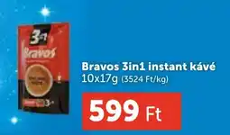 PRIVÁT Bravos 3in1 instant kávé ajánlat