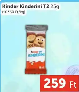 PRIVÁT Kinder Kinderini T2 ajánlat