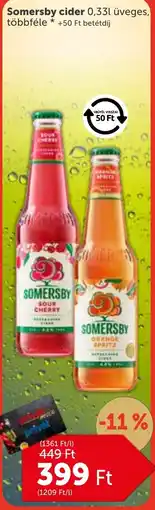 PRIVÁT Somersby cider ajánlat
