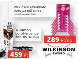 PRIVÁT Wilkinson eldobható borotva női Extra 2 ajánlat