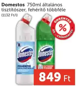 PRIVÁT Domestos általános tisztítószer, fehérítő ajánlat