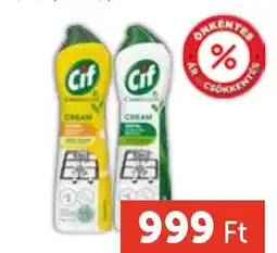 PRIVÁT Cif Cream súrolószer ajánlat