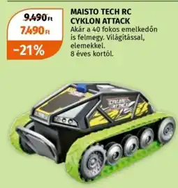 Müller Maisto tech rc cyklon attack ajánlat