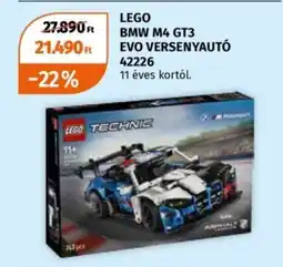 Müller Lego BMW M4 GT3 evo versenyautó ajánlat
