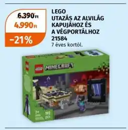 Müller Lego utazás az alvilág kapujához és A végportálhoz ajánlat