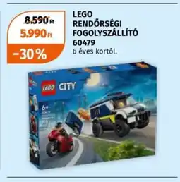 Müller Lego rendőrségi fogolyszállító ajánlat