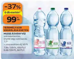 Auchan Mizse ásványvíz ajánlat